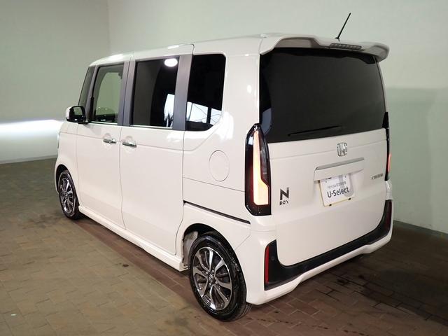 N-BOXカスタム ベースグレード ギャザズ9インチメモリーナビ フルセグTV ブルートゥース Bカメラ 両側電動スライドドア ETC車載器LEDオートライト ワンオーナー 禁煙車 Pセンサー シートヒーター シートバックテーブル(34枚目)