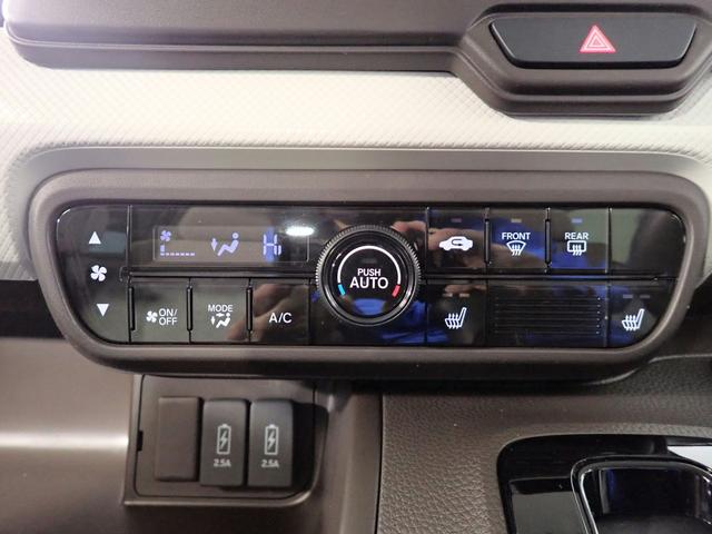 Ｎ－ＢＯＸ Ｌ　純正ＣＤデッキ　Ｌ側電動スライドドア　ＬＥＤオートライト　オートハイビーム　ワンオーナー　禁煙車　パーキングセンサー　シートヒーター　シートバックテーブル　ドラレコ前後　ホンダセンシング（19枚目）
