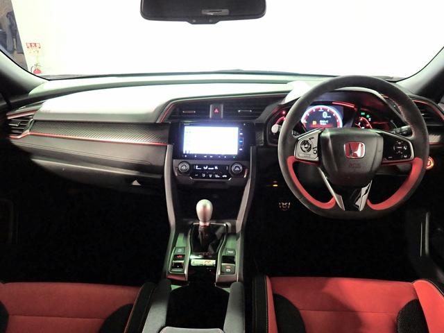 シビック タイプＲ　６速マニュアル　ギャザズメモリーナビ　フルセグＴＶ　ブルトュース　バックカメラ　ＥＴＣ２．０　ＬＥＤオートライト　オートハイビーム　ドラレコ　スマートキー　ホンダセンシング　純正２０ＡＷ（23枚目）