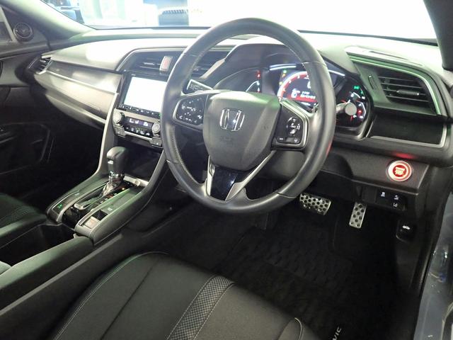 シビック ハッチバック　ギャザズメモリーナビ　フルセグＴＶ　バックカメラ　ＥＴＣ２．０　シートヒーター　ＬＥＤオートライト　オートハイビーム　ワンオーナー　禁煙車　ドラレコ　Ｐシート　ターボ　パドルシフト　ホンダセンシング（24枚目）