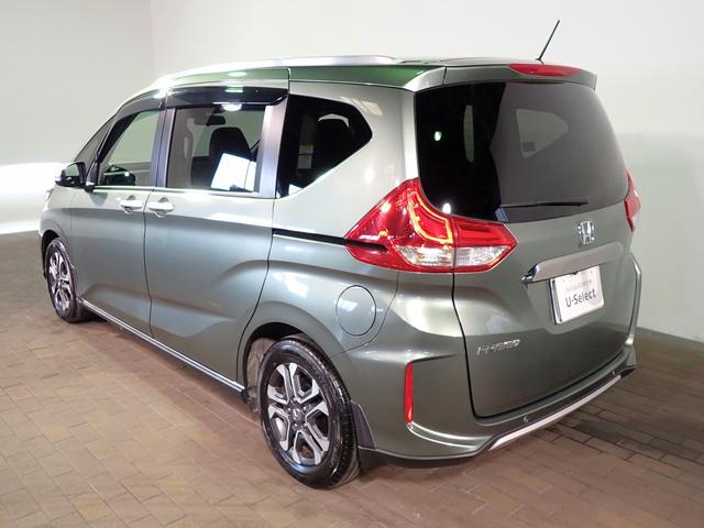 フリード クロスター・ホンダセンシング　ギャザズメモリーナビ　ブルートゥース　フルセグＴＶ　Ｂカメラ　両側電動スライドドア　ＥＴＣ車載器　ＬＥＤオートライト　ワンオーナー　禁煙車　Ｓヒーター　ハーフレザーシート　ドラレコ前後　ルーフレール（34枚目）