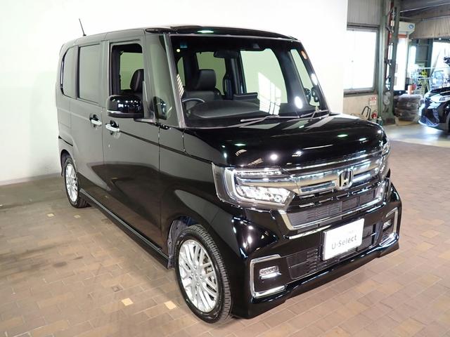 N-BOXカスタム Lターボ ギャザズ9インチメモリーナビ ブルートゥース Bカメラ 両側電動スライドドア ETC車載器 LEDオートライト ワンオーナー 禁煙車 Pセンサー シートヒーター ハーフレザーシート 4WD(31枚目)
