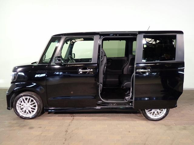 N-BOXカスタム Lターボ ギャザズ9インチメモリーナビ ブルートゥース Bカメラ 両側電動スライドドア ETC車載器 LEDオートライト ワンオーナー 禁煙車 Pセンサー シートヒーター ハーフレザーシート 4WD(33枚目)