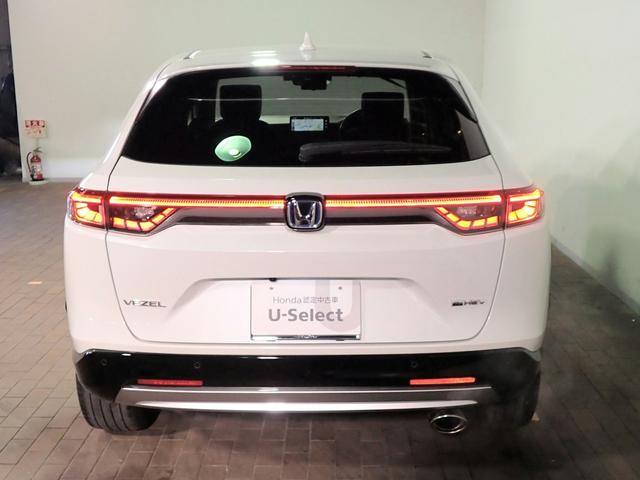 ヴェゼル ｅ：ＨＥＶＺ　ホンダコネクト９インチナビ　フルセグＴＶ　ブルートゥース　バックカメラ　ＥＴＣ２．０　ＬＥＤオートライト　ワンオーナー　禁煙車　Ｐセンサー　シート＆ステアリングヒーター　ワイヤレス充電　ドラレコ前後（35枚目）