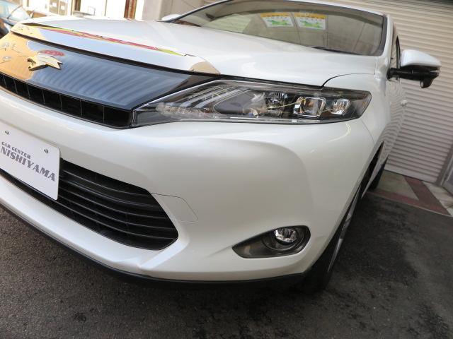 ハリアー エレガンス　純正ナビＴＶ　Ｂｌｕｅｔｏｏｔｈ　ＥＴＣ　ＬＥＤ　本革シート　前後ドラレコ　禁煙車　ワンオーナー（13枚目）