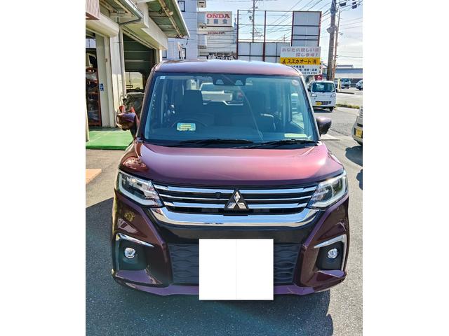 デリカD:2 ハイブリッドMZ 全方位カメラ付ナビパッケージ 実走行44833KM 全方位カメラ付きナビTV DVD HUD LEDヘッド Bカメラ ETC シートヒーター 両側パワスラ 衝突被害軽減ブレーキ クルコン クリアランスソナー オールシーズンタイヤ(2枚目)