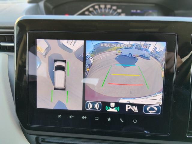 デリカD:2 ハイブリッドMZ 全方位カメラ付ナビパッケージ 実走行44833KM 全方位カメラ付きナビTV DVD HUD LEDヘッド Bカメラ ETC シートヒーター 両側パワスラ 衝突被害軽減ブレーキ クルコン クリアランスソナー オールシーズンタイヤ(9枚目)