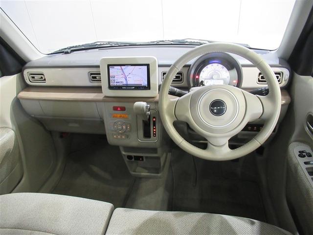 アルトラパン Ｘ　フルセグ　メモリーナビ　ＤＶＤ再生　ミュージックプレイヤー接続可　衝突被害軽減システム　ＨＩＤヘッドライト　ワンオーナー　アイドリングストップ（4枚目）