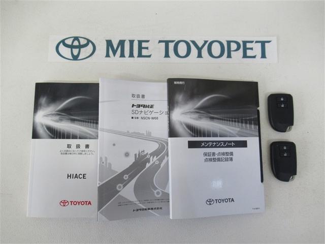 ハイエースバン ロングスーパーＧＬ　ワンセグ　メモリーナビ　ミュージックプレイヤー接続可　バックカメラ　衝突被害軽減システム　ＥＴＣ　ドラレコ　ＬＥＤヘッドランプ　ワンオーナー　ディーゼル（36枚目）