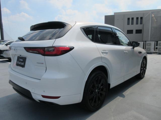 CX-60 XD-ハイブリッド プレミアムスポーツ 衝突被害軽減システム アダプティブクルーズコントロール 全周囲カメラ オートマチックハイビーム サンルーフ 4WD 革シート 電動シート シートヒーター バックカメラ オートライト LEDヘッドランプ(2枚目)