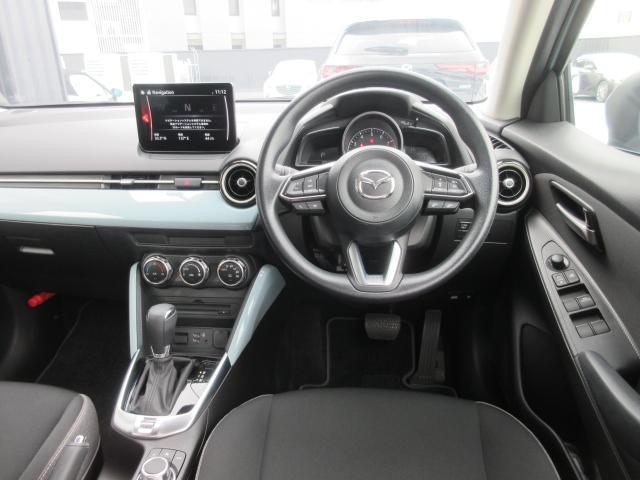 MAZDA2 15 BD 衝突被害軽減システム アダプティブクルーズコントロール 全周囲カメラ オートマチックハイビーム バックカメラ オートライト LEDヘッドランプ ETC Bluetooth ワンオーナー(5枚目)