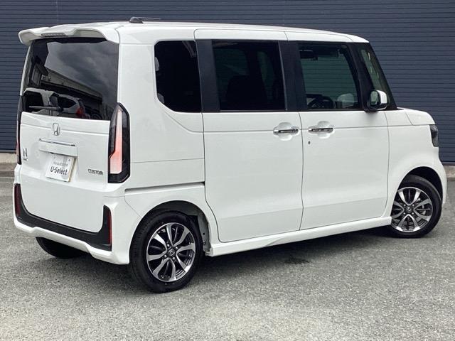 Ｎ－ＢＯＸカスタム ベースグレード　レンタＵＰ　禁煙車　９インチインターナビ　フルセグＴＶ　ＢｌｕｅｔｏｏｔｈＡｕｄｉｏ　ＤＶＤ／ＣＤ再生　左側Ｐスライドドア　ＬＥＤヘッドライト　ＥＴＣ　ドラレコ　アダプティブクルーズコントロール（26枚目）