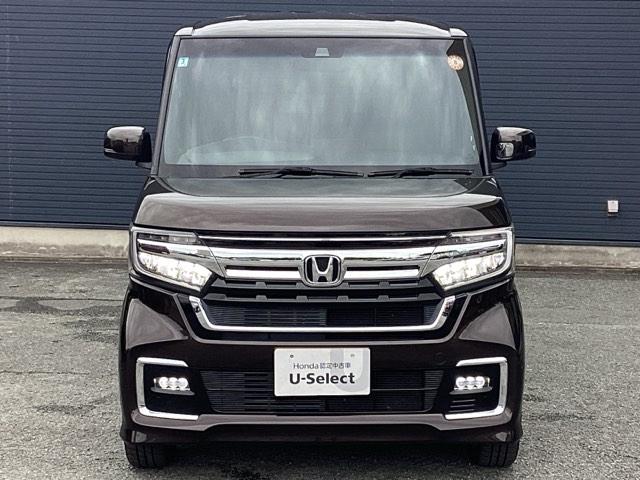 N-BOXカスタム Lターボ 禁煙車 インターナビ フルセグTV Bカメラ BluetoothAudio DVD/CD再生 シートヒーター 大型ルーフコンソール LEDヘッドライト 両側Pスライドドア ETC 純正アルミホイール(24枚目)
