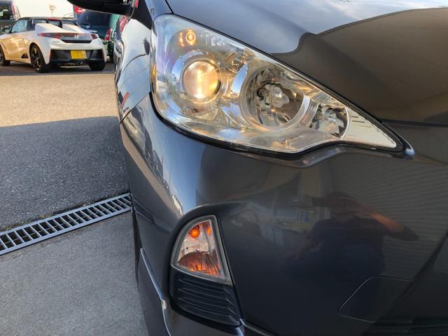 アクア S 純正フルエアロ アルパイン8インチSDナビ フルセグTV バックモニター ETC 前後ドラレコ 純正アルミ(46枚目)