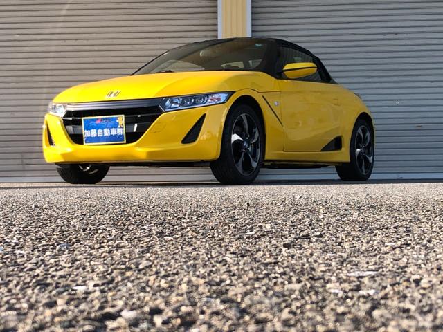 S660 α 社外ポータブルナビ ワンセグTV ETC アクティブリアスポイラー CTBA スマートキー ワンオーナー ステアリングリモコン パドルシフト(3枚目)