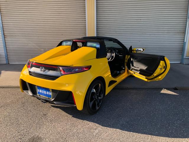 S660 α 社外ポータブルナビ ワンセグTV ETC アクティブリアスポイラー CTBA スマートキー ワンオーナー ステアリングリモコン パドルシフト(6枚目)