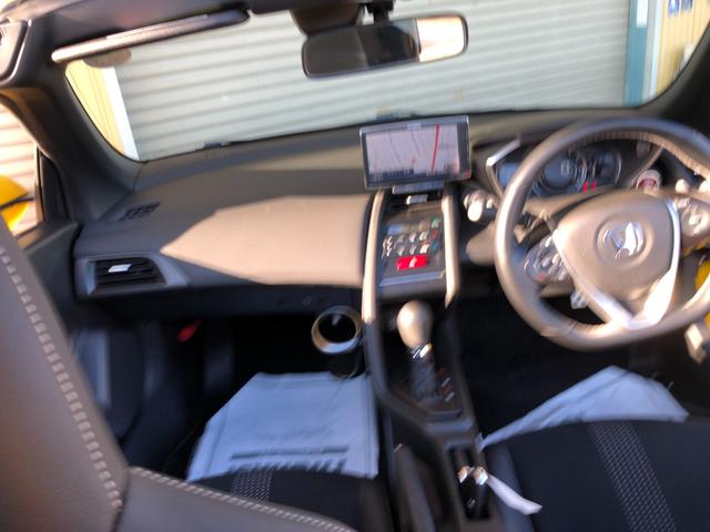 S660 α 社外ポータブルナビ ワンセグTV ETC アクティブリアスポイラー CTBA スマートキー ワンオーナー ステアリングリモコン パドルシフト(9枚目)