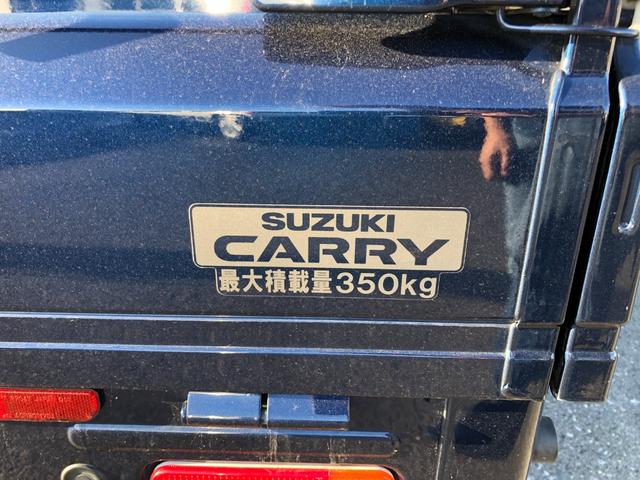 スーパーキャリイ X ディスチャージヘッド装着車 フォグランプ キーレス 荷台マット ドアバイザー 社外CDオーディオ オートギヤシフト 2nd発進(36枚目)