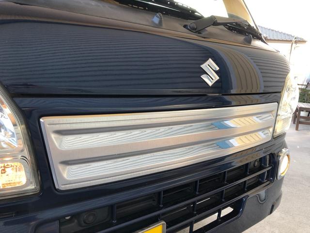 スーパーキャリイ X ディスチャージヘッド装着車 フォグランプ キーレス 荷台マット ドアバイザー 社外CDオーディオ オートギヤシフト 2nd発進(40枚目)