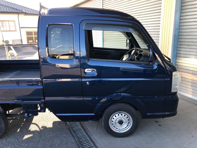 スーパーキャリイ X ディスチャージヘッド装着車 フォグランプ キーレス 荷台マット ドアバイザー 社外CDオーディオ オートギヤシフト 2nd発進(42枚目)