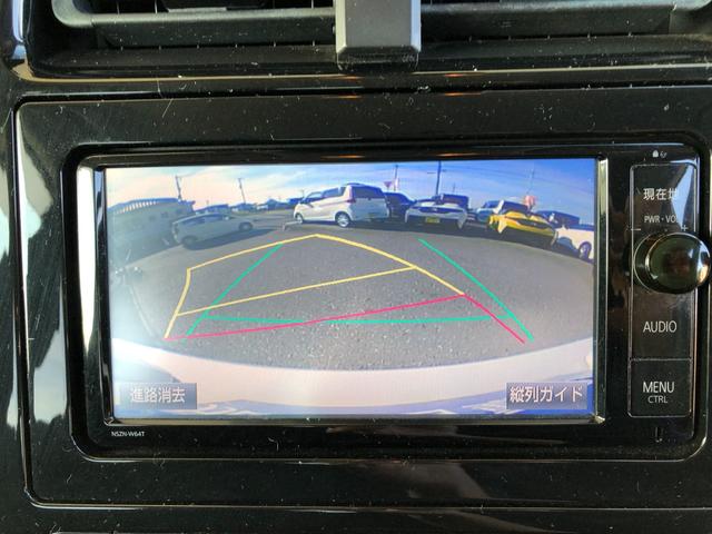 プリウス S 純正SDナビ フルセグTV バックガイドモニター ビルトインETC ステアリングリモコン クルーズコントロール 前後ドラレコ(13枚目)