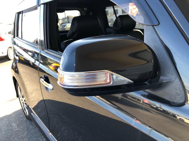 bB Z 煌 純正SDナビ フルセグTV バックモニター ビルトインETC キーレス2個 11スピーカー 革巻ステアリング 社外16インチアルミ レザー調シートカバー(48枚目)