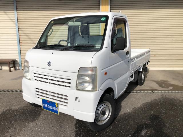 キャリイトラック ＫＣエアコン・パワステ　オートマ　エアコン　パワステ　ＦＭＡＭラジオ　同色全塗装済み（3枚目）