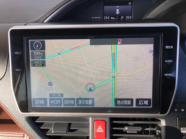 エスクァイア Ｇｉ　プレミアムパッケージ　純正１０インチＳＤナビ　フルセグＴＶ　バックモニター　後席１２．１インチフリップダウンモニター　ビルトインＥＴＣ　スマートキー２個　両側パワースライドドア　ハーフレザーシート　シートヒーター（11枚目）