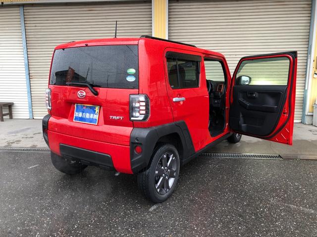 タフト Ｇターボ　純正メモリーナビ　フルセグＴＶ　バックガイドモニター　ドラレコ　ステアリングリモコン　クルコン　ＬＥＤヘッド　ＬＥＤフォグランプ　オートライト　オートハイビーム　シートヒーター　スマートキー２個（4枚目）