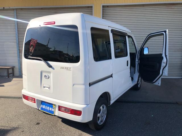 ハイゼットカーゴ ＤＸ　社外ポータブルナビ　ワンセグＴＶ　キーレス　パワーウインド　ファブリックシート　ルーフシェルフ　社外１２インチアルミ（4枚目）