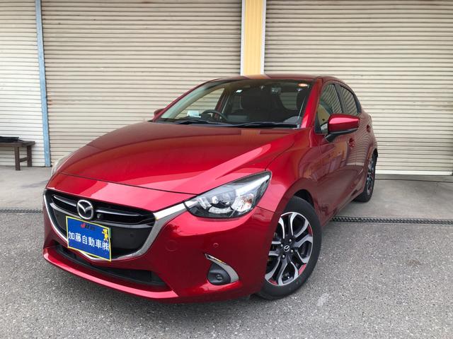 デミオ ＸＤツーリング　６速ミッション　純正ＳＤナビ　フルセグＴＶ　全方位モニター　ステアリングリモコン　ＥＴＣ　シートヒーター　ＴＥＩＮ車高調　前後ドラレコ　クルーズコントロール　アドバンストキー２個　ｉーＳＴＯＰ（3枚目）