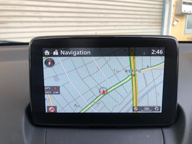 デミオ ＸＤツーリング　６速ミッション　純正ＳＤナビ　フルセグＴＶ　全方位モニター　ステアリングリモコン　ＥＴＣ　シートヒーター　ＴＥＩＮ車高調　前後ドラレコ　クルーズコントロール　アドバンストキー２個　ｉーＳＴＯＰ（12枚目）