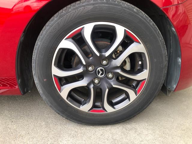 デミオ ＸＤツーリング　６速ミッション　純正ＳＤナビ　フルセグＴＶ　全方位モニター　ステアリングリモコン　ＥＴＣ　シートヒーター　ＴＥＩＮ車高調　前後ドラレコ　クルーズコントロール　アドバンストキー２個　ｉーＳＴＯＰ（47枚目）