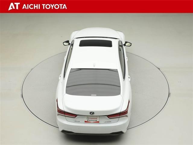 LS LS500h Fスポーツ 盗難防止装置 100V電源 キーレス LED クルーズコントロール ガラスサンルーフ ナビTV フルセグTV 電動シート アルミホイール Bカメラ ミュージックプレイヤー接続可 エアコン 本革シート(13枚目)