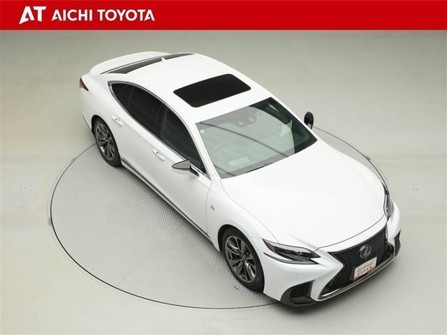 LS LS500h Fスポーツ 盗難防止装置 100V電源 キーレス LED クルーズコントロール ガラスサンルーフ ナビTV フルセグTV 電動シート アルミホイール Bカメラ ミュージックプレイヤー接続可 エアコン 本革シート(16枚目)
