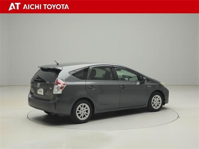 プリウスアルファ S スマキ- DVD視聴可 リモコンキー 横滑り防止装置付き PW Bカメラ ナビ・TV サイドエアB ワンオナ AUX ETC車載器 ABS付き アルミホイール メモリーナビゲーション 運転席エアバッグ(6枚目)