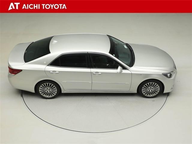 クラウンマジェスタ Fバージョン 衝突回避システム Pシート クルコン AUX DVD可 Wエアコン ETC車載器 Sキー 黒革シート エアコン LEDライト 盗難防止システム キーレス エアバッグ ナビTV 横滑防止 ABS 1オナ(15枚目)