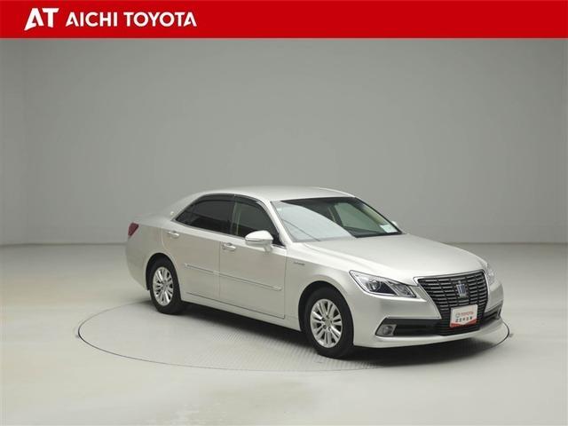 クラウンハイブリッド ロイヤルサルーン　１オーナー車　フルセグテレビ　Ｂカメラ　ＬＥＤヘッドランプ　ＤＶＤ再生機能　盗難防止システム　スマキー　オートクルーズコントロール　電動パワーシート　ＥＳＣ　ＥＴＣ付き　アルミホイール　エアコン　ＰＷ（8枚目）