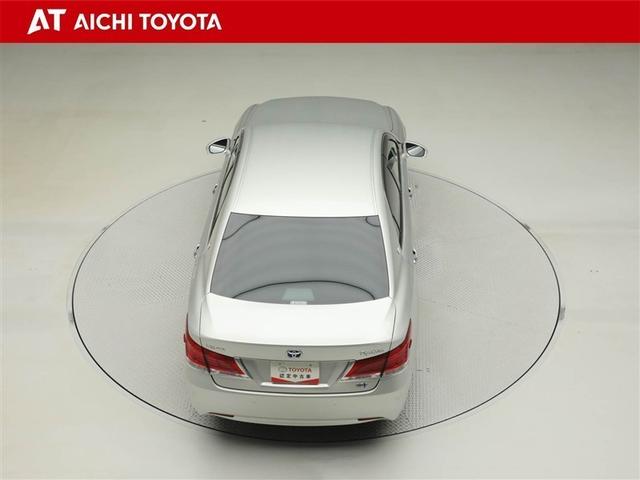 クラウンハイブリッド ロイヤルサルーン　１オーナー車　フルセグテレビ　Ｂカメラ　ＬＥＤヘッドランプ　ＤＶＤ再生機能　盗難防止システム　スマキー　オートクルーズコントロール　電動パワーシート　ＥＳＣ　ＥＴＣ付き　アルミホイール　エアコン　ＰＷ（13枚目）