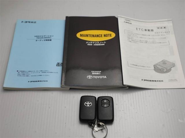 メンテナンスノート・スマートキーのセットです。