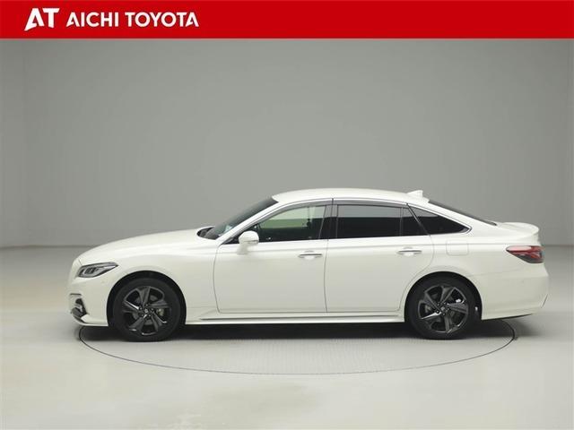 クラウンハイブリッド RS Four リミテッド ワンオーナー ETC バックカメラ フルセグ メモリーナビ DVD再生 4WD LEDヘッドランプ 衝突被害軽減システム 本革シート(3枚目)