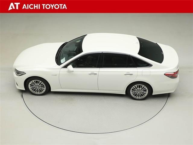 クラウンハイブリッド Ｇ　１オーナー　本革シート　アルミ　ＬＥＤヘッド　キーフリー　横滑り防止機能　ＤＶＤ　ＥＴＣ　オートエアコン　ＡＵＸ　ＡＢＳ　メモリナビ　盗難防止装置　エアバッグ　オートクルーズコントロール　ＡＣ１００Ｖ（11枚目）