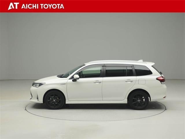 カローラフィールダー ハイブリッドＧ　ダブルバイビー　ＰＣＳ　インテリキー　横滑防止　クルーズコントロール　ＬＥＤヘッドライト　オートエアコン　ワンオーナー　ＥＴＣ　アルミホイール　キーフリーシステム　サイドエアバッグ　パワーウィンドウ　ＡＢＳ　盗難防止（3枚目）