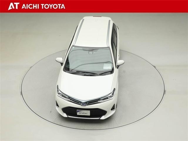 カローラフィールダー ハイブリッドＧ　ダブルバイビー　ＰＣＳ　インテリキー　横滑防止　クルーズコントロール　ＬＥＤヘッドライト　オートエアコン　ワンオーナー　ＥＴＣ　アルミホイール　キーフリーシステム　サイドエアバッグ　パワーウィンドウ　ＡＢＳ　盗難防止（17枚目）