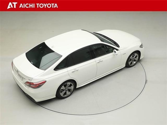 クラウンハイブリッド ＲＳアドバンス　地デジ　衝突被害軽減装置　ワンオーナ　黒革シート　ＬＥＤヘットライト　後カメラ　クルコン　ＡＣ　Ｐシート　エアバッグ　ナビＴＶ　セキュリティーアラーム　１００Ｖ充電　キーフリー　スマートキ　メモリナビ（14枚目）