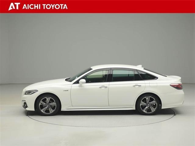 クラウンハイブリッド ＲＳ　ワンオーナー車　ＬＥＤヘッドライト　クルコン　ＡＣ１００Ｖ　スマートエントリー　セキュリティーアラーム　Ｂカメラ　カーテンエアバッグ　横滑り防止　ＥＴＣ　ドラレコ　ＴＶナビ　アルミ　ＡＵＸ　ＡＢＳ（3枚目）