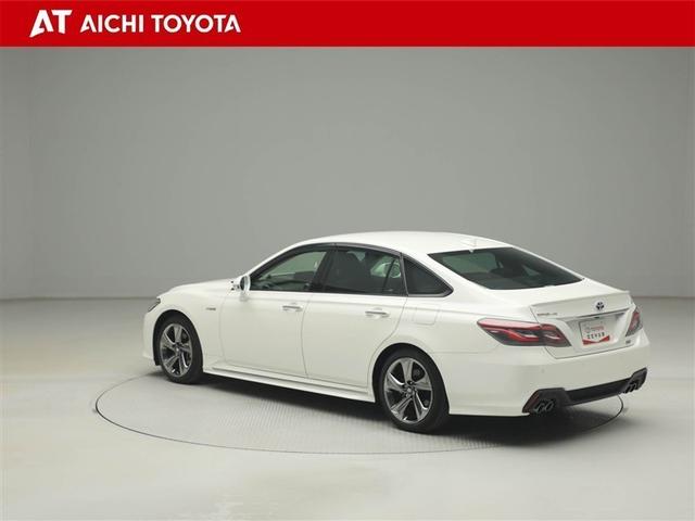 クラウンハイブリッド ＲＳ　ワンオーナー車　ＬＥＤヘッドライト　クルコン　ＡＣ１００Ｖ　スマートエントリー　セキュリティーアラーム　Ｂカメラ　カーテンエアバッグ　横滑り防止　ＥＴＣ　ドラレコ　ＴＶナビ　アルミ　ＡＵＸ　ＡＢＳ（4枚目）