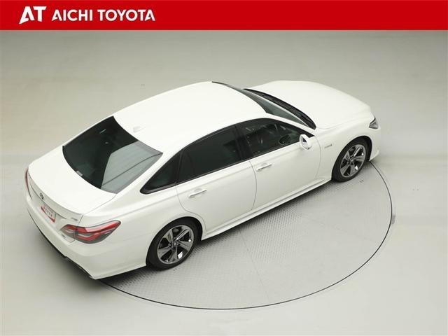 クラウンハイブリッド ＲＳ　ワンオーナー車　ＬＥＤヘッドライト　クルコン　ＡＣ１００Ｖ　スマートエントリー　セキュリティーアラーム　Ｂカメラ　カーテンエアバッグ　横滑り防止　ＥＴＣ　ドラレコ　ＴＶナビ　アルミ　ＡＵＸ　ＡＢＳ（14枚目）