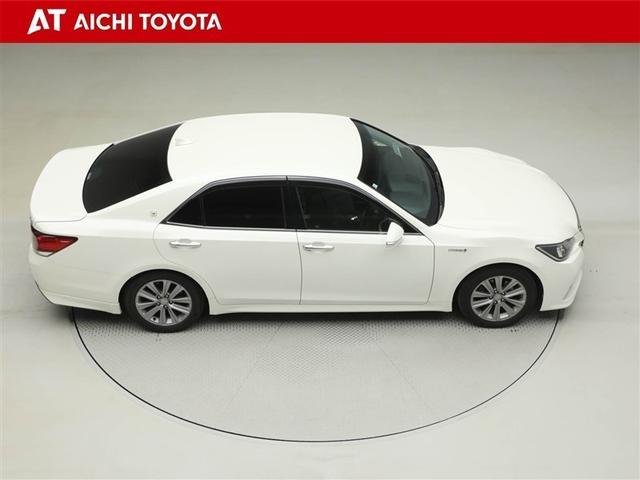 クラウンハイブリッド アスリートＳ　サイドエアバック　メディアプレイヤー接続　メモリーナビゲーション　電動パワーシート　ＡＷ　地デジ　パワーウィンドウ　助手席エアバッグ　ＴＶナビ　オートエアコン　キーフリー　ＶＳＣ　エアバッグ　ＡＢＳ（15枚目）