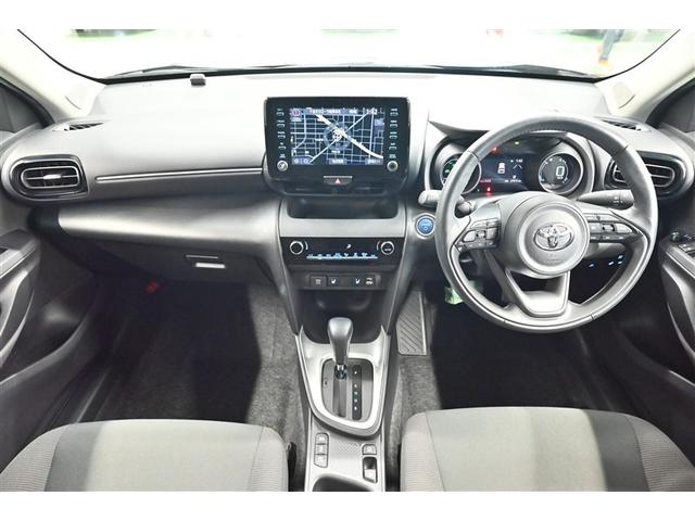 ヤリスクロス ハイブリッドG TSS イモビライザー バックモニタ- エアコン ナビ LEDヘッドライト インテリキー パワーウィンド Wエアバック オートクルーズ キーフリー 横滑防止装置 サイドエアバッグ エアバッグ アルミ(6枚目)